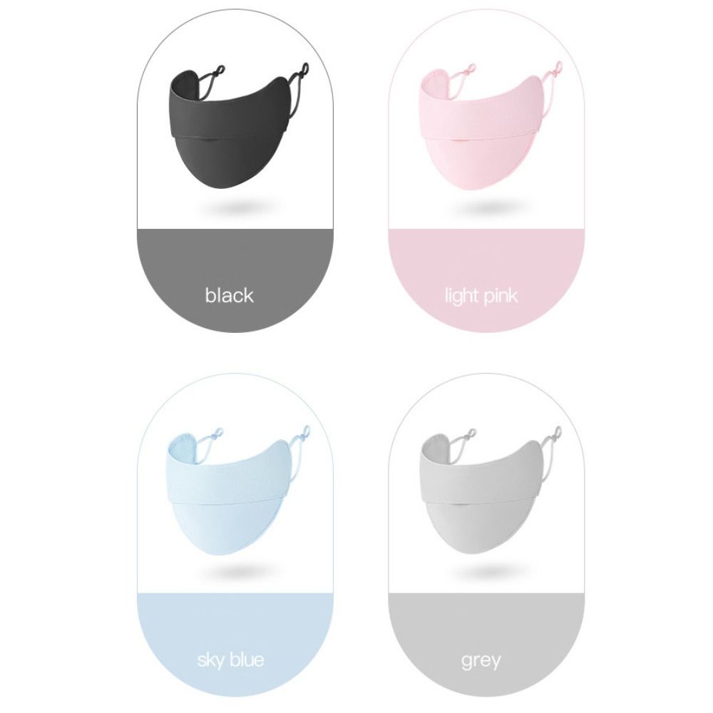 Modische Eisseide Gesichtsmask – Sports Mask Breathable Bewertung und Preis